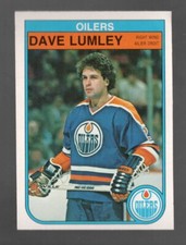 1982 O-Pee-Chee #114 Dave Lumley Excellent (corner crease)