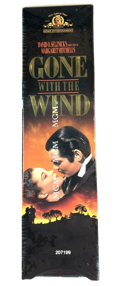 Gone With the Wind VHS 1998 2 Tape Box Set SEALED Free Shipping - Image 4 of 4