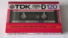 TDK D 120 New 1 psc. 1985