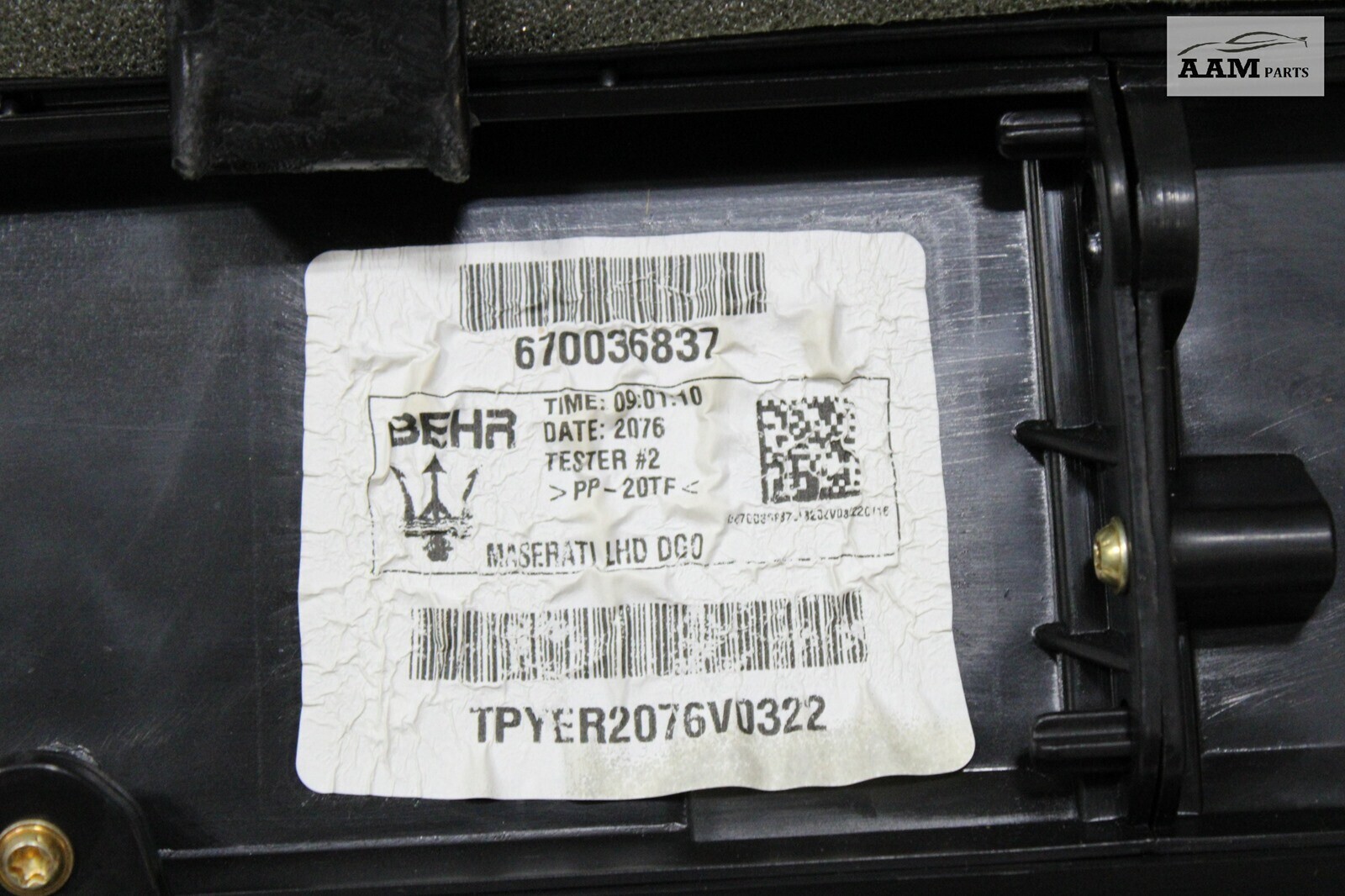 2014-2021 MASERATI GHIBLI M157 HVAC HEATER BLOWER MOTOR HOUSING BOX CORE OEM