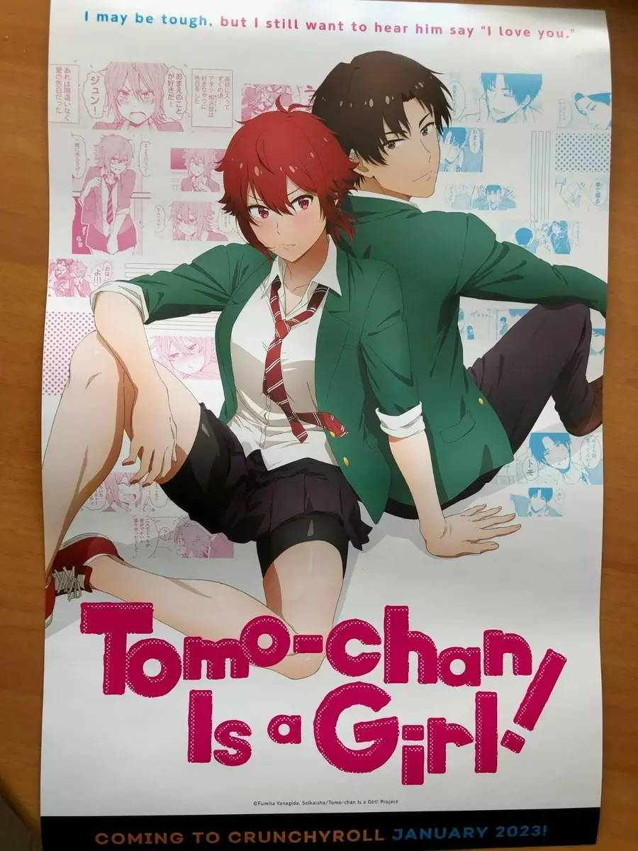 Anime NYC 2022 Tomo-Chan is a Girl! Poster