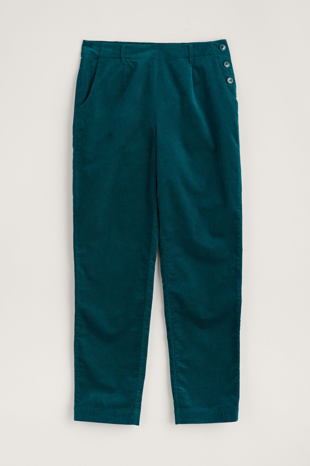 Seasalt Women's Trousers teal Crackington Trousers Regular Loch