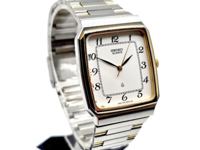 Seiko Seagull 7431-5010 SGP Quarz Herren Armbanduhr um 1979