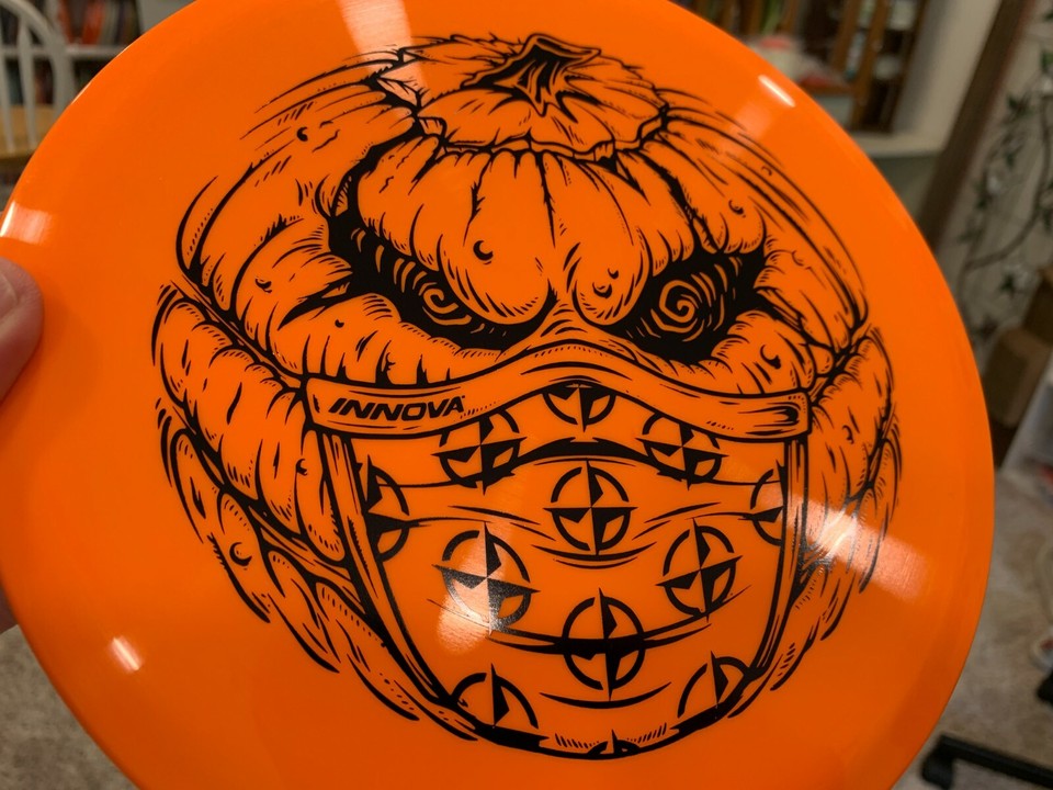 Disc Golf Innova Star Roc X3 Pumpkin Halloween New PDGA 176G New