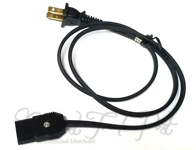 NORTHWEST TRADE POST 2-Pin AC Power Cord for Ampex Model 1250 Magnetic Tape Recorder Reel to Reel