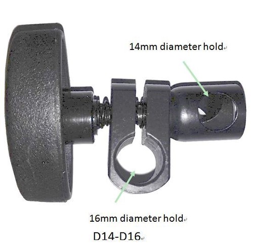 Hülse Drehklemme Spannfutter für Magnetständer Halter Leiste Zifferblatt Anzeigegerät - Bild 12 von 27