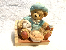 Cherished Teddies Little Jack Horner I'm Plum Happy You're My Friend 1993 3" T