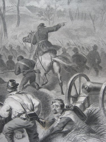 Original 1865 Civil War Engraving CAPTURE OF FORT DONELSON Tennessee Grant Smith - Picture 4 of 7