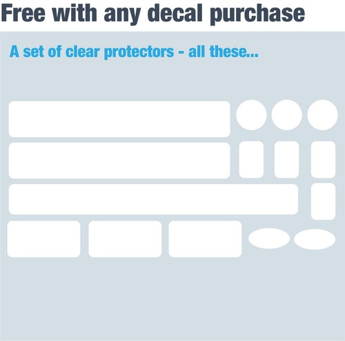 Van Nicholas Fahrrad Aufkleber Etiketten mit gratis Fahrradschutz (24er Pack) - 20 Farben - Bild 3 von 29