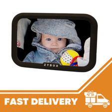 Large Car Baby Rear View Back Seat Mirror Infant Child Toddler Safety Adjustable