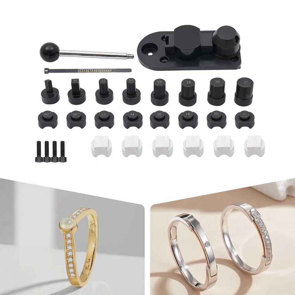 Herramienta de doblado de anillos Máquina dobladora de anillos Herramienta para hacer joyas Dobladora de anillos Foto 4 de 4