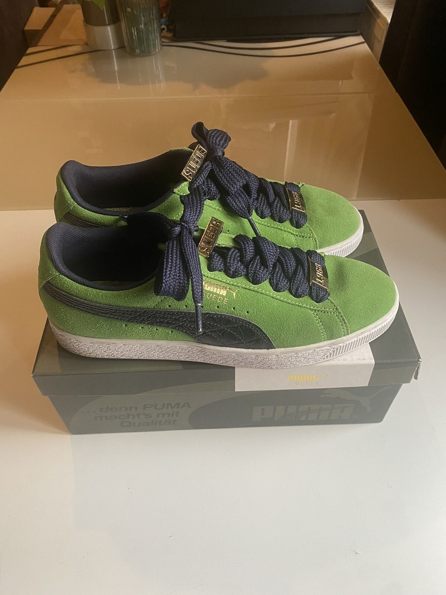 PUMA SUEDE CLASSIC BBOY 50 WOMEN SNEAKERS FOREST GREEN SIZE 7.5 / 41 | eBay  UK