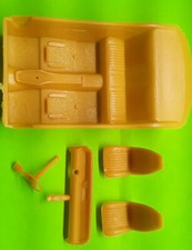1975-76 Dodge Dart 125 Interior Tub Bucket Seats Dash Wheel Mpc Model Car Part 1975-76 Dodge Dart 125 Interior Tub Bucket Seats Dash Wheel Mpc Model Car Part