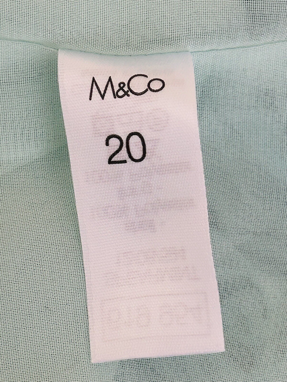 M&Co Mint Evening Dress Size 20. Stunning! eBay