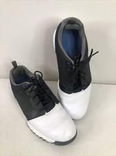 Footjoy Men  s 9 M Golf Shoes Contour Series Classic White Black Leather