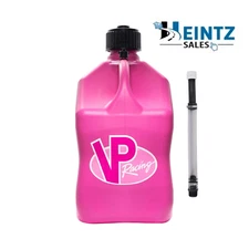 VP Racing Fuels 3812 Pink 5.5 Gallon Fuel/Gas Jug & Hose-Motorsports Container