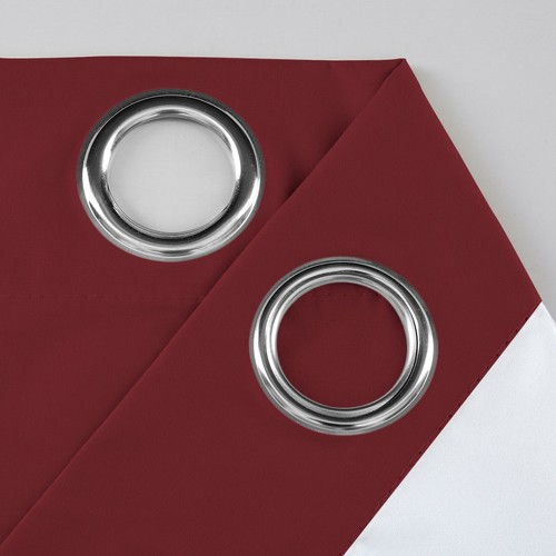 2 Panels 100% Blackout Curtains Thermal Insulated Grommet Top Window Drapes Set - Picture 16 of 82