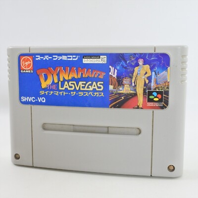 Super Famicom DYNAMAITE THE LAS VEGAS Cartridge Only Nintendo sfc