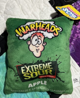 S.O.S. Snacks On Snacks Series 1 Warheads Extreme Sour Candy Plush 5  NEW