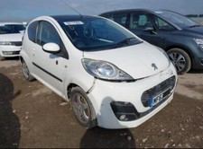 2012-2014 PEUGEOT 107 FACELIFT 1.0 VVTI PETROL 3DR WHITE BREAKING SPARES PARTS