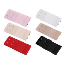 Bra Extender 2 Hook Extension Black or White or Beige Adjustable Underwear Strap