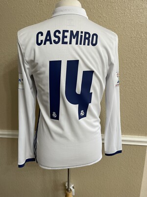 Real Madrid Casemiro 6 Brazil Player Issue Adizero Jersey Football
