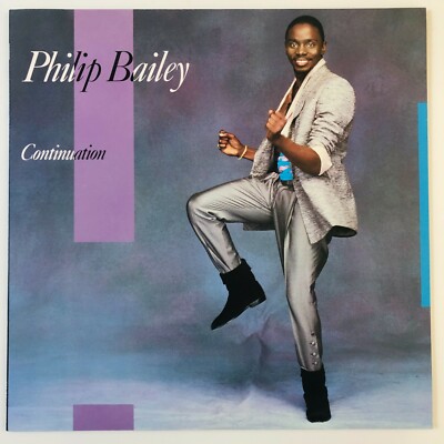 Philip Bailey Continuation - Vinyl LP Japan Pressing CBS Sony 25AP2676 80's EX