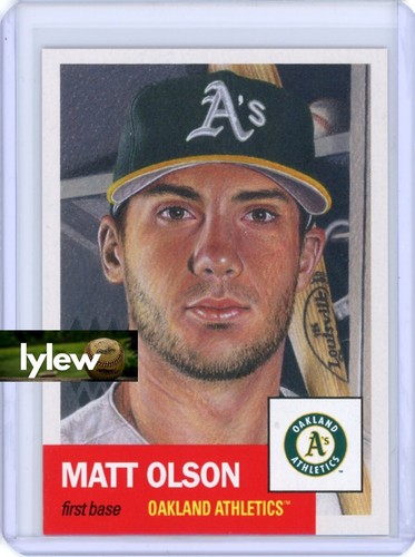 Matt Olson #21 card