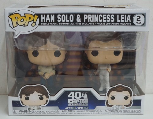 Funko Pop! Star Wars: Han Solo & Princess Leia. 40 The Empire Striker Back (2... - 第 1/5 張圖片