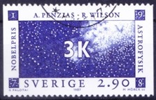 Sweden 1987 Used, A Penzias, R Wilson, Nobel Laureate in Physics [Lo]