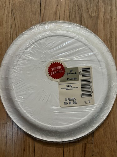 Vintage 1986 The Real Ghostbusters Party Paper Large Plates - Hallmark - Sealed - Picture 4 of 4