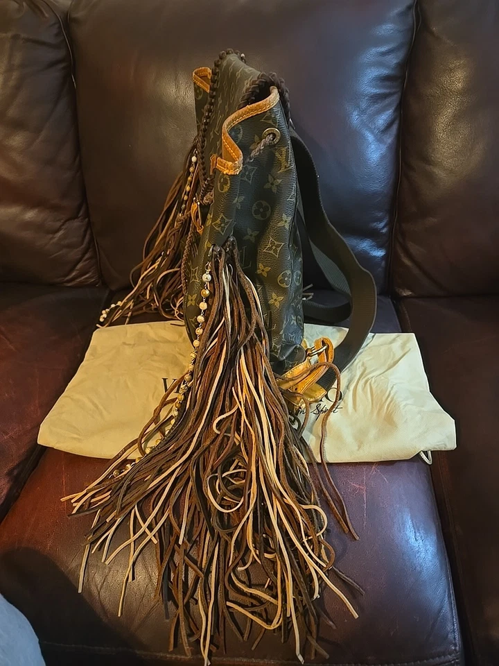 MOCHILA VINTAGE BOHO RE-VAMPED LOUIS VUITTON Foto 4 de 4
