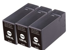 3P BLACK Quality XL Ink fits PGI-1200 Canon Maxify MB2020 MB2120 MB2320 MB2720