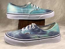 Vans Tie Dye Skater Sneaker Unisex Wms 7 Mens 5.5 Bohemian Blue Green Era Style