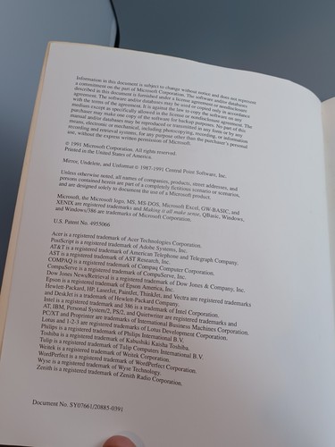 Microsoft MS-DOS 5.0 Operating System Upgrade User Guide Book - Picture 8 of 8