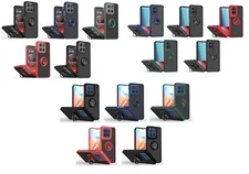 Lot/5 Magnetic Ring Case for Moto G 5G/G Power/G Stylus/G Edge 2025 Year Model