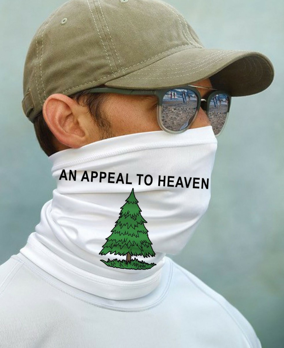 SUN GAITER Mask Bandana UPF 50+ UV Protecter AN APPEAL TO HEAVEN