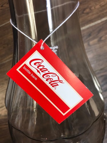 Coca Cola Coke Large Money Box bottle Coke bottle Official New 60cm 2ft - Picture 3 of 4