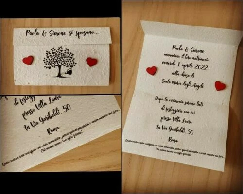 Partecipazioni per il matrimonio