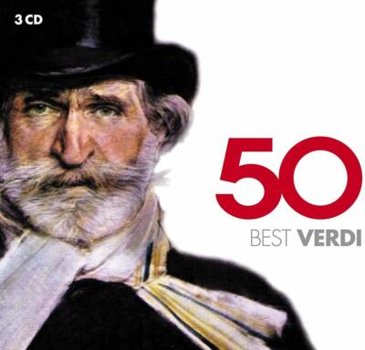 50 Best Verdi by Giuseppe Verdi (CD, 2019, 3CDS, Warner Classics) *NEW* FREE S&H