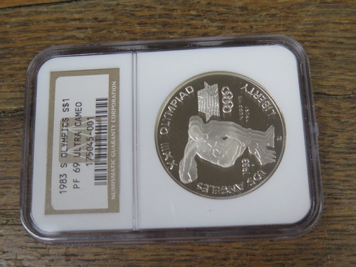 1992 S Olympic Baseball Commemorative Silver Dollar PF 69 ULTRA CAMEO NGC - Picture 4 of 6