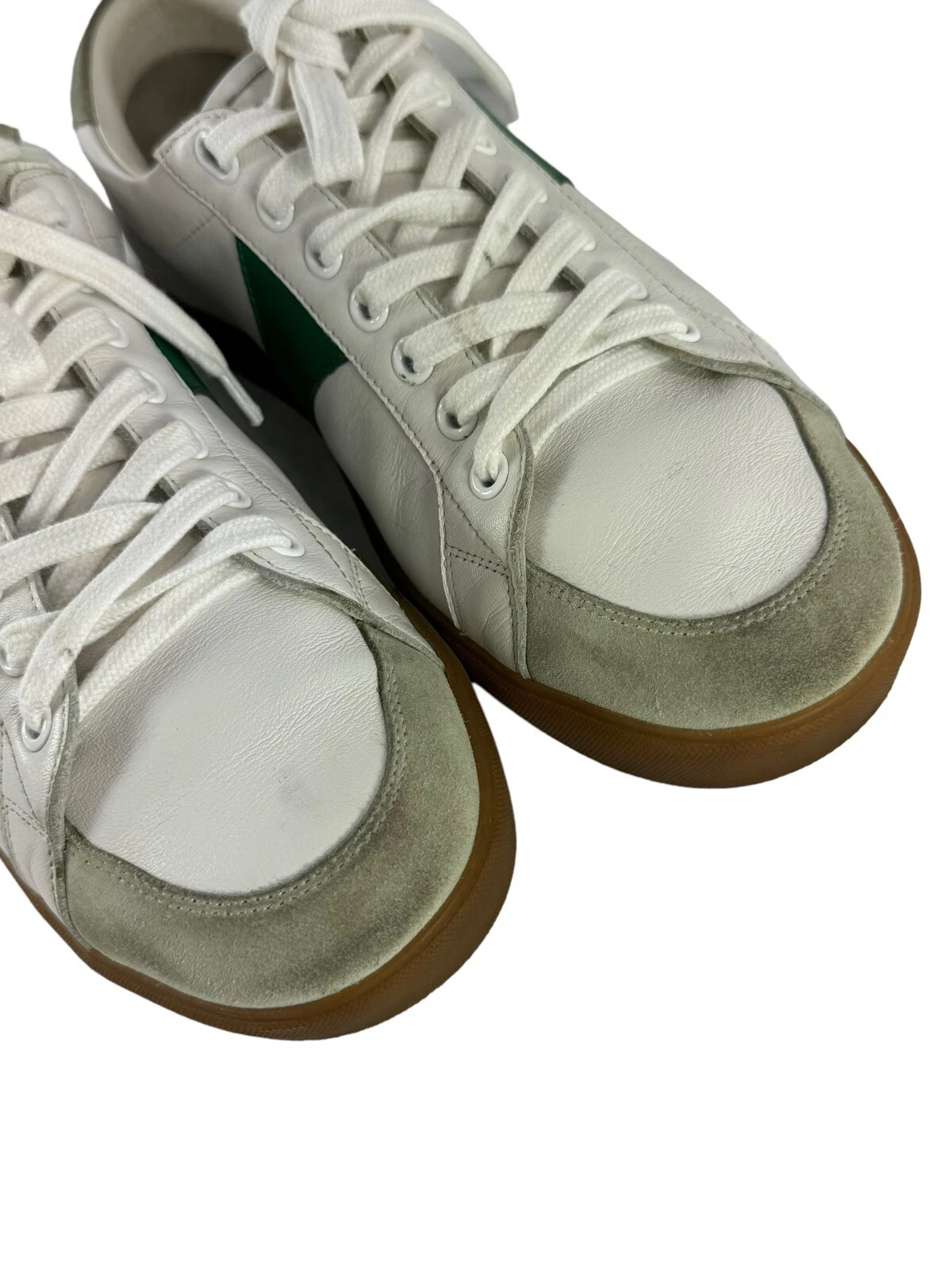 Sneakers basse da donna Celine in pelle bianca Triomphe marcate come 40 10 US