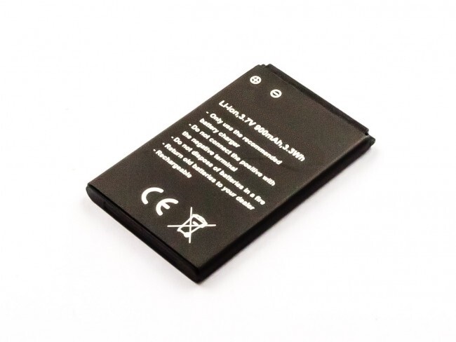 Battery for Doro DBC-800D Li-ion, 3.7V, 900mAh, 3.3Wh