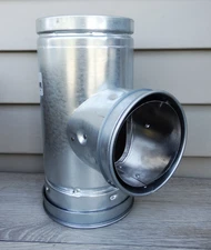 Hart & Cooley 5RT4 Round Gas Vent Type B Aluminum Inner Steel Outer 016212