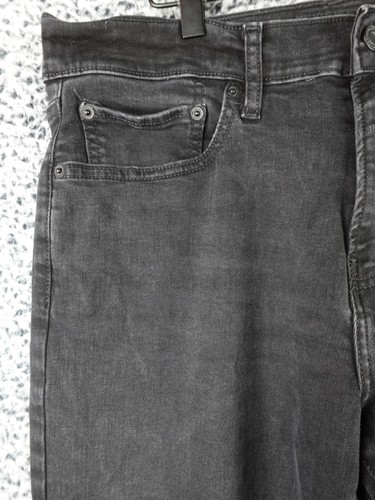 Lucky Brand Jeans 410 Athletic Straight 32X30 Black Jeans - Picture 2 of 16