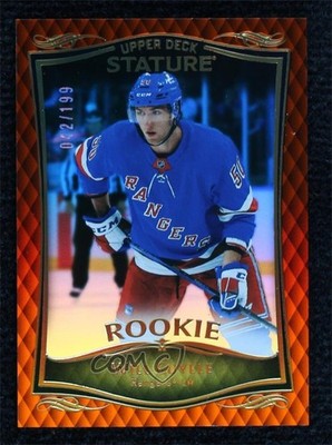 2024 Upper Deck Stature 2023-24 Base Rookies Orange 42/199 Will Cuylle #47 z3b