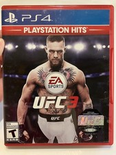 Original Box Case Replacement Sony PlayStation 4 PS4 EA Sports UFC 3 No Disc
