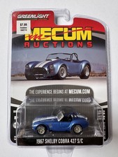 Greenlight MECUM Auctions 1967 Shelby Cobra 427 S/C 1:64