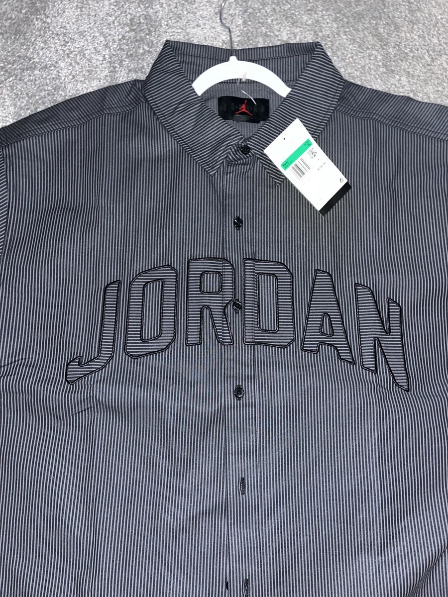 Jordan Striped Casual Button-Down Shirts for Men for sale | eBay