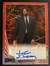 2021 Leaf Metal Don Chaney 1990 Auto Red Shimmer #1/1 90A-DC2